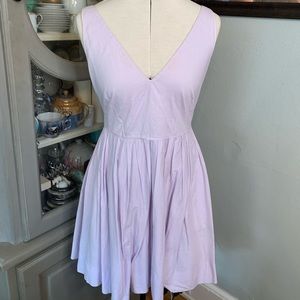 J. Crew lavender dress with pockets